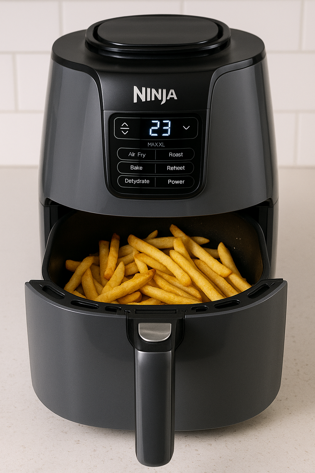 Ninja AF161 Max XL Air Fryer – 5.5 Quart, Cooks, Crisps, Roasts, Bakes, Reheats & Dehydrates